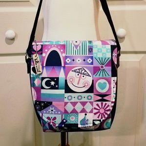 Small world saddle bag